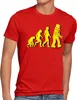 style3 Roboter Evolution Herren T-Shirt sheldon Produktbild-Vorschau 1