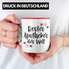 Trendation - Apotheker Geschenk Tasse Kaffeetasse Produktbild-Vorschau 2