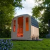 Dewello® - Outdoor Fasssauna Richmond - ca. 200 cm x 180 cm Produktbild-Vorschau 10
