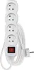 Prodlužovací kabel 3 m / 4 zásuvky / s vypínačem / bílý / PVC / 1 mm2 Náhled obrázku produktu