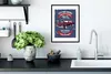 MuchoWow® MuchoWow® Gerahmtes Poster Auto - Oldtimer - Produktbild-Vorschau 4