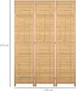 HOMCOM Paravent 3-teiliger Raumteiler 120x170 cm Trennwand Produktbild-Vorschau 3
