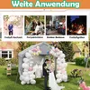 UISEBRT 3x4m Premium Party Tent Pavilion with side parts, Voir les images du produit 8