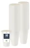 BenBow Einwegbecher aus Zuckerrohr, Weiß, 400 ml x 50 – Produktbild-Vorschau 1