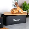 Set di contenitori da cucina neri con coperchio in bambù e Anteprima dell’immagine prodotto 11
