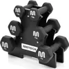 Meteor Hexagon Hantelset 12 kg – 6-teiliges Kurzhantel-Set Produktbild-Vorschau 1