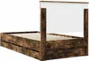 Bettrahmen Geräucherte Eiche 100 x 200 cm Ingenieurs Holz Produktbild-Vorschau 10