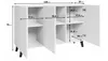 Třídveřová komoda PHUKET 120 cm, příborník MDF čelo, měkké Náhled obrázku produktu 6