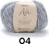 DROPS Air mix (50g/150m) 04 grau Produktbild-Vorschau 1