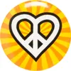 Buttons Hippie Peace Produktbild-Vorschau 3
