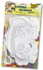 Folia 23219 Masque pour enfant - 6 pièces assorties, blanc Voir les images du produit 1