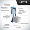 Lavita Vorwandelement inkl. Drückerplatte QC + randloses Produktbild-Vorschau 3
