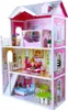 Banditen & Engel Puppenhaus aus Holz, Barbie-Haus, rosa Produktbild-Vorschau 1