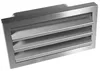 Ploché potrubí 220 × 90 mm, vnější mřížka, kuchyňská Náhled obrázku produktu 1