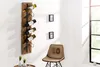 Wand Weinregal EUPHORIA BARRACUDA 100cm massives Teakholz Produktbild-Vorschau 3