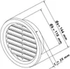 Griglia di ventilazione rotonda con rete VM, Ø 125 mm, Anteprima dell’immagine prodotto 7
