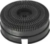A black circular filter with a grid pattern on top, set against a white background. Produktbild-Vorschau