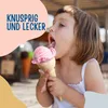 BAZKO Süßes Eishörnchen Mittelgroß | Eiswaffeln Hörnchen Produktbild-Vorschau 6