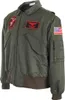 Bomberjacke von Maverick | Pete Mitchell Militär Jacke | Produktbild-Vorschau 4