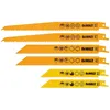 DeWALT DT2444-QZ Säbelsägeblätter-Set Mix 6-teilig Holz Alu Produktbild-Vorschau 4