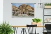 MuchoWow® Wandteppich Wandbehang Tempel in Petra Jordanien Produktbild-Vorschau 2
