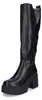 Botas Buffalo Mila para mujer, con cremallera, estilo Vista previa de la imagen del producto 4