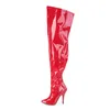 SEDUCE-3000WC Damen Boots von Pleaser Pink Label, Rot  , EU Produktbild-Vorschau 3