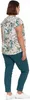 Moraj | Elegante Bluse Damen - Kurzarm - Größe M - Bunt - Produktbild-Vorschau 3