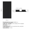MDF-Lamellen 30x60 cm - Set 12 Stück (2,16 m²) - Produktbild-Vorschau 3
