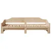 vidaXL Somier convertible de 90x190 cm, fabricado en madera Vista previa de la imagen del producto 4