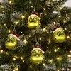 The Grinch Sada vánočních ozdob, plastové ozdoby na vánoční Náhled obrázku produktu 6
