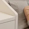 Tavolo da toeletta con specchio per il trucco bianco grande Anteprima dell’immagine prodotto 8