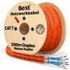 B.E.S.T. CAT 7 Netzwerkkabel 250 m Duplex S/FTP 10 Gbit/s Produktbild-Vorschau 1