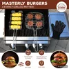 bremermann uchwyt do grilla na 4 burgery / ok. 57 x 26 cm Podgląd zdjęcia produktu 2