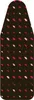 An ironing board cover with a pattern of lips. Produktbild-Vorschau
