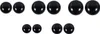 100 pcs 6-12mm couleur yeux de sécurité en plastique pour Voir les images du produit 2