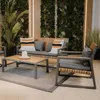Tuinset TEXAS, bestaande uit een bank, fauteuils en een Productafbeelding-voorbeeld 14