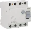 A white electrical circuit breaker device with gray accents, shown from a slightly elevated front-left angle against a white background. Produktbild-Vorschau