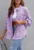 Veste en jean ASKSA Femme Veste en jean vintage déchirée Voir les images du produit 3