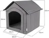 A diagram of a dog house with dimensions indicated. Podgląd zdjęcia produktu