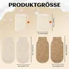 Peeling Handschuhe Körper Naturfasern 4er Set – Produktbild-Vorschau 7