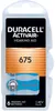 6 batterie per apparecchi acustici Duracell ActivAir 675 Anteprima dell’immagine prodotto 1
