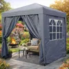 Pavillon Pop-Up FCH 2 x 2 m Gris Smoky avec 4 panneaux Voir les images du produit 10