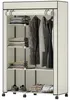 Stoffschrank mit 6 Regalebenen, Kleiderschrank Vliesstoff, Produktbild-Vorschau 3