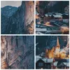Bild auf Leinwand - Leinwandbild - 4 Teile - Lauterbrunnen Produktbild-Vorschau 8