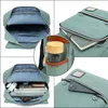 MODFU Laptoprucksack im Vintage-Stil für Damen und Herren, Produktbild-Vorschau 3