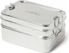 ECO Brotbox - Dabba Magic inkl. Snackbox - Edelstahl Produktbild-Vorschau 2