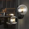 LED Wandleuchte, Metall, Glas, rauchfarben, H 12,5 cm Produktbild-Vorschau 7