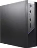 A black computer tower case is shown from a diagonal angle. Podgląd zdjęcia produktu