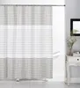Rideau de douche géométrique PEVA 180x180cm HOMLA Voir les images du produit 1